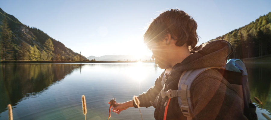 familienurlaub stubaital sommer frosch see